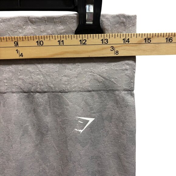 Gymshark Womens High-Waisted Seamless Leggings Size XL Activewear Gray - Picture 5 of 6